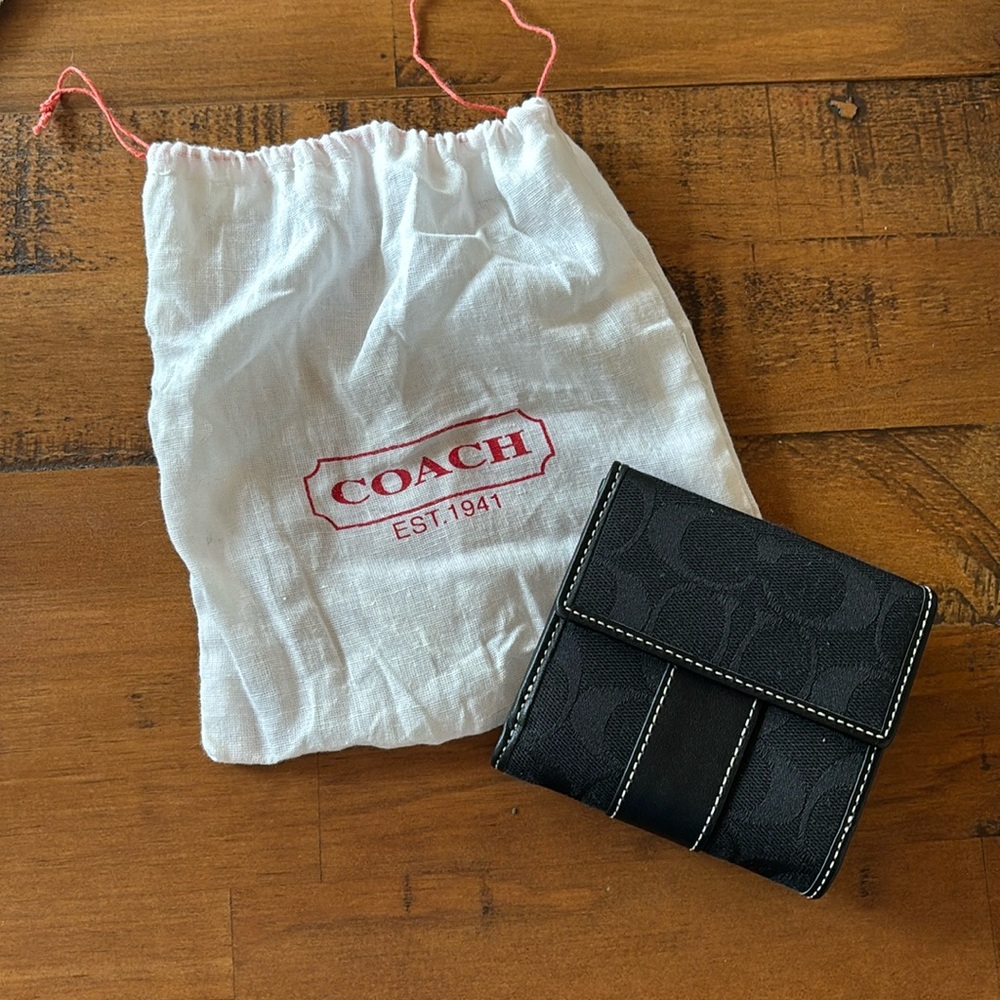 Coach Signature Mini Wallet